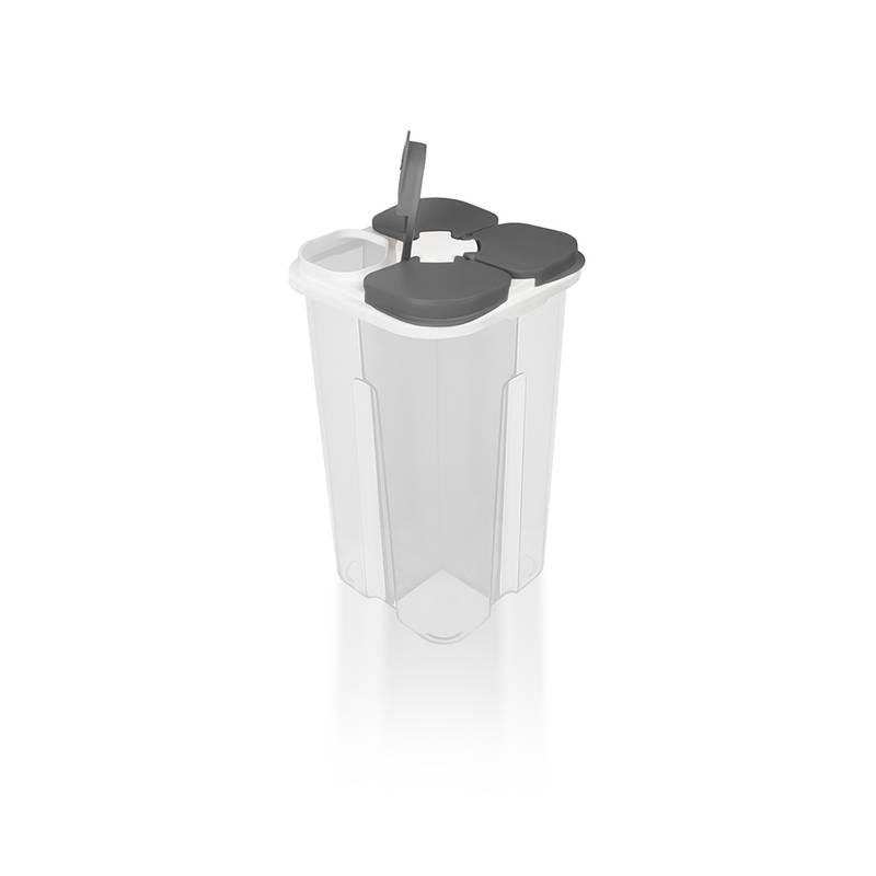Luna Square Dry Food Container 4 Parts 3000ml