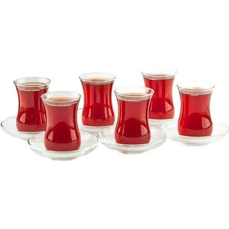 Pasabahce 12 Pack Turkish Tea Cups