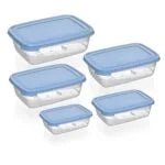 Cook Keep Rectangular Storage Container Set 5 pcs