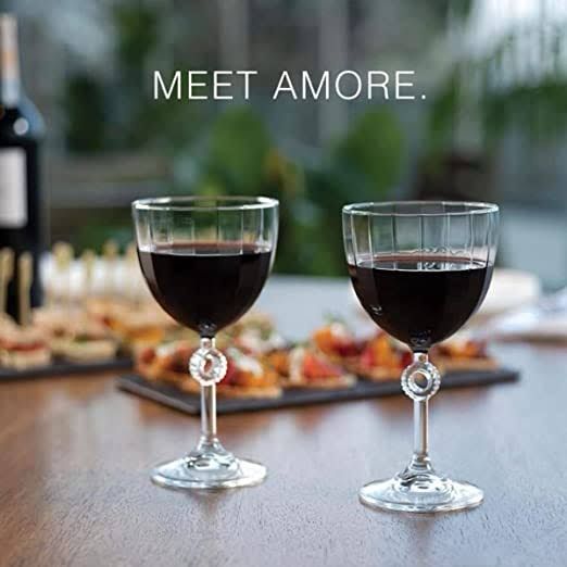 Pasabahce Amore Wine Glasses 2 Piece