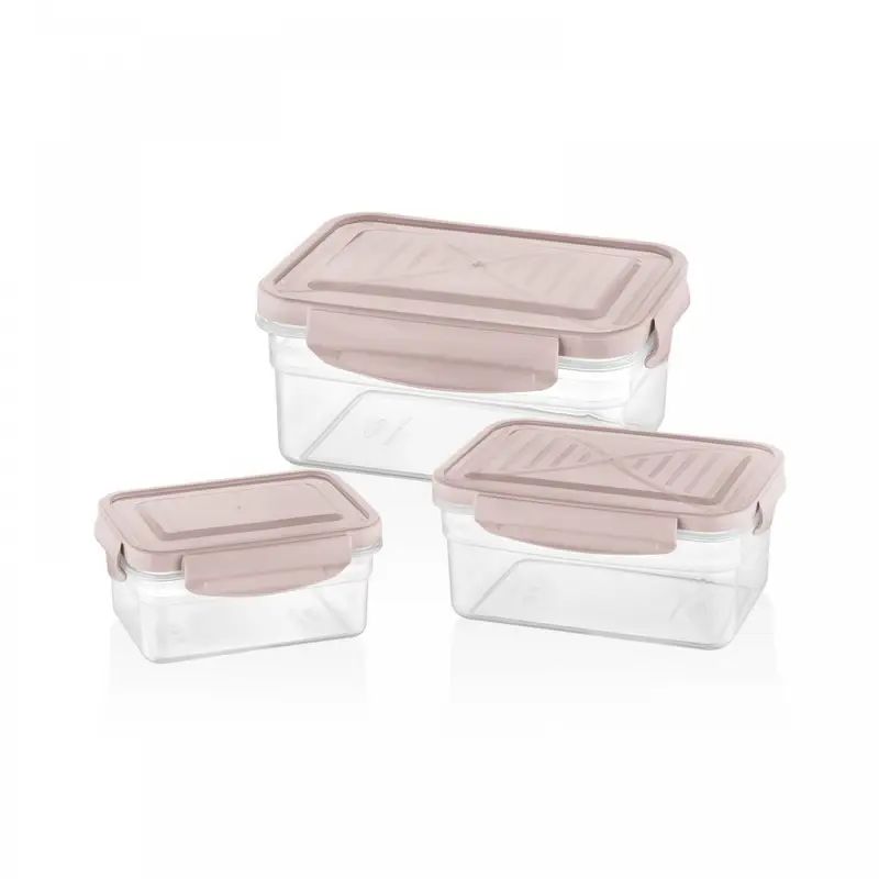 Locked Storage Container Triple Set