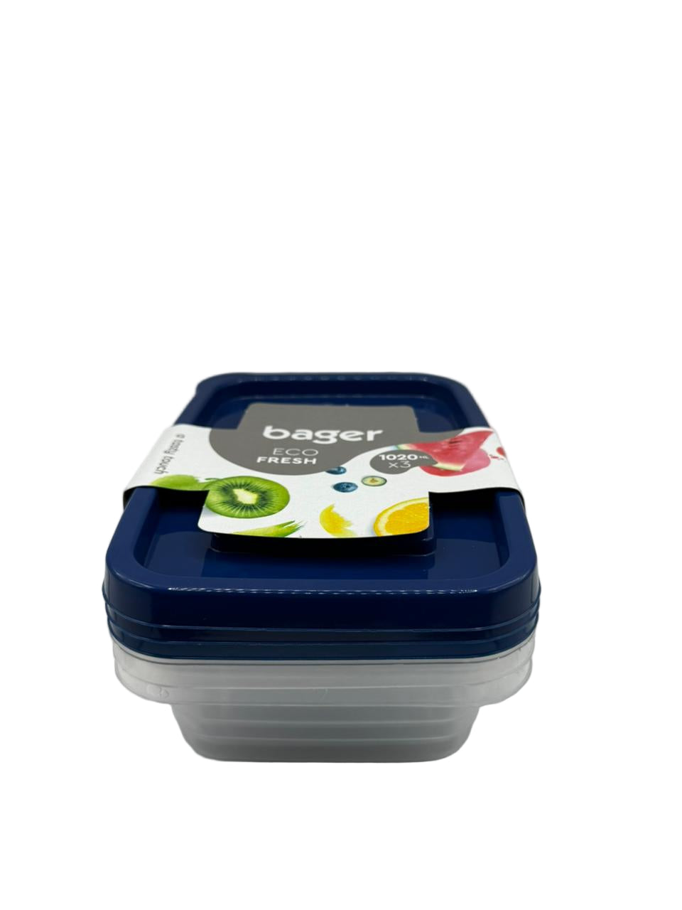 Eco Fresh Rectangular Storage Container Set 3 Piece
