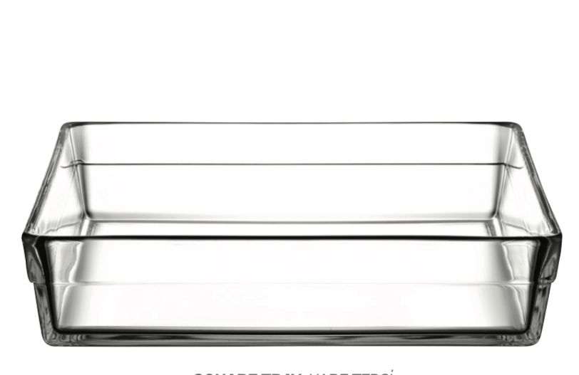Borcam Square Premium Large Tray 4100ml