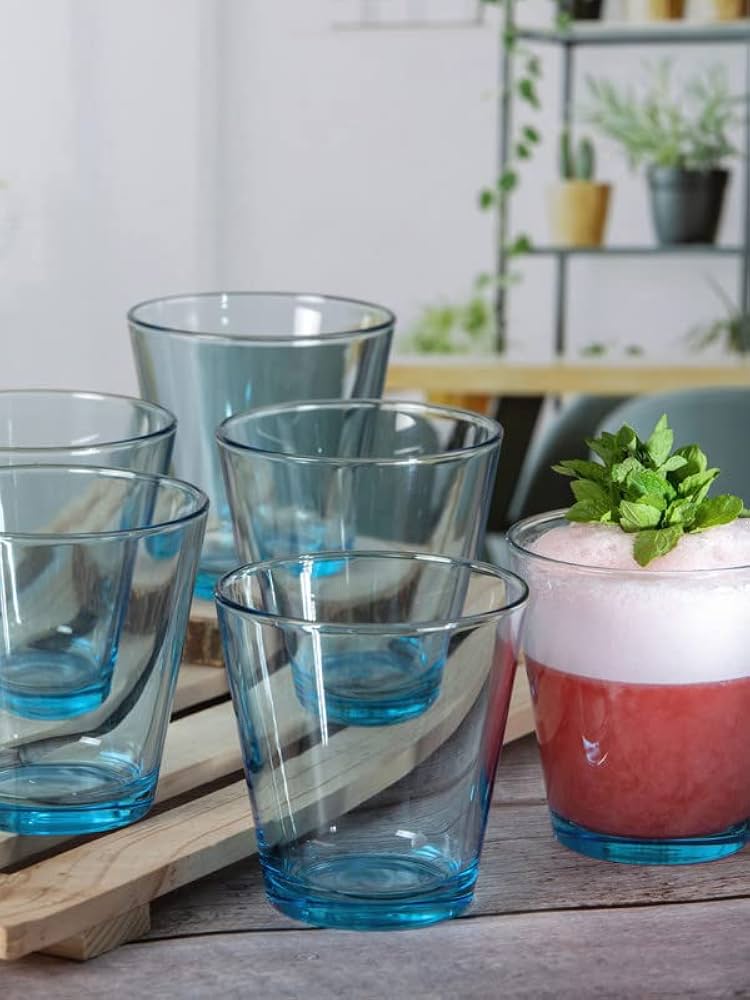 Pasabahce City Water Glass 250ml Turquoise