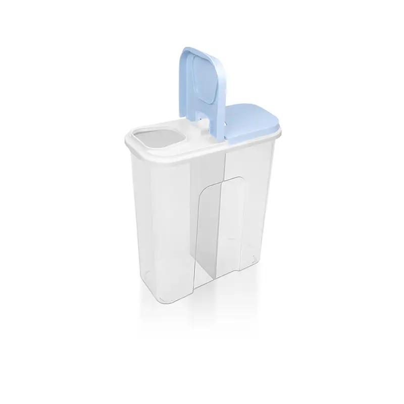 Luna Rectangular Dry Food Container - 2 Compartments