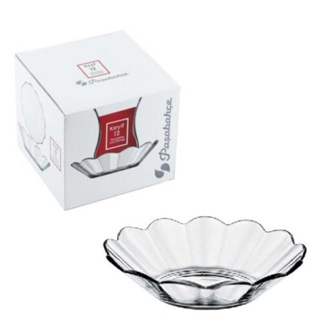 Pasabahce 6 Piece Pleasant Tea Plate