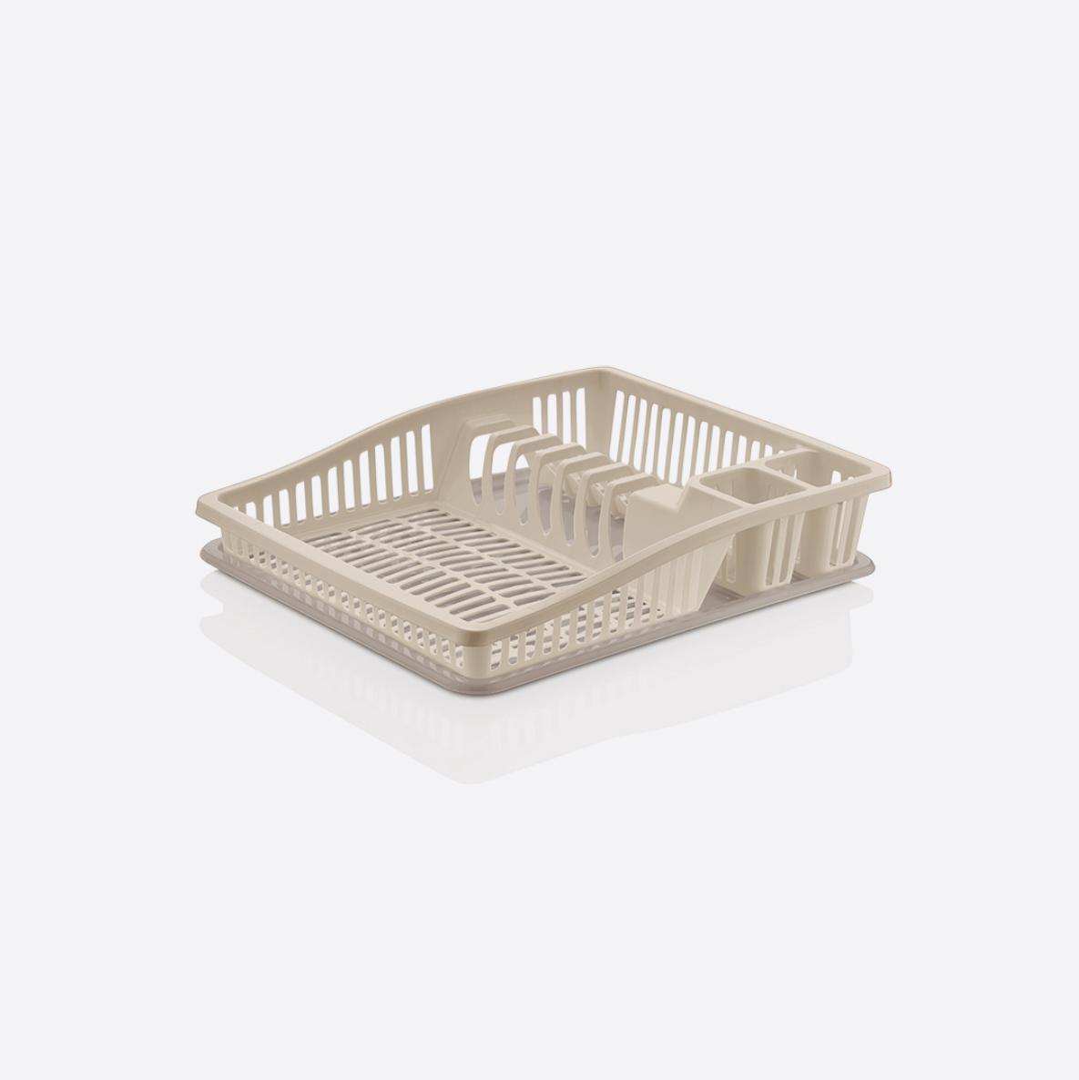 Step Dish Drainer With Tray
