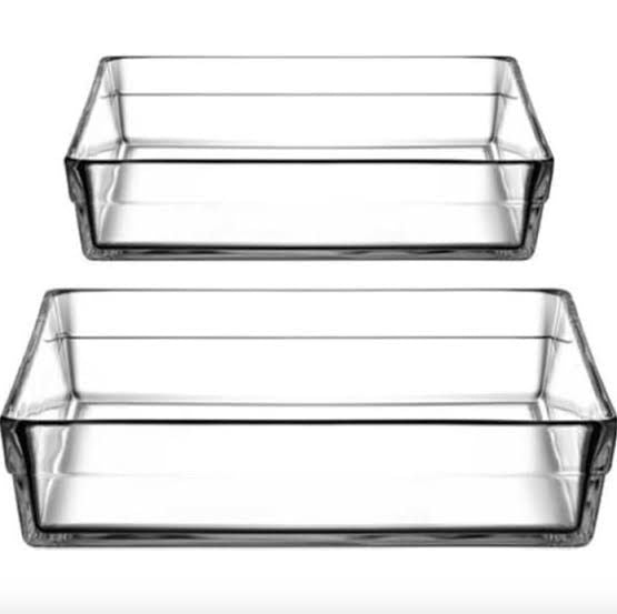 Borcam Rectangle Premium 2 Piece Set (2.5 Litre)