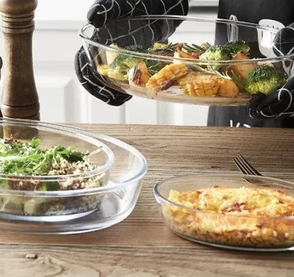 Borcam Oval Oven Tray 3.2 Litres