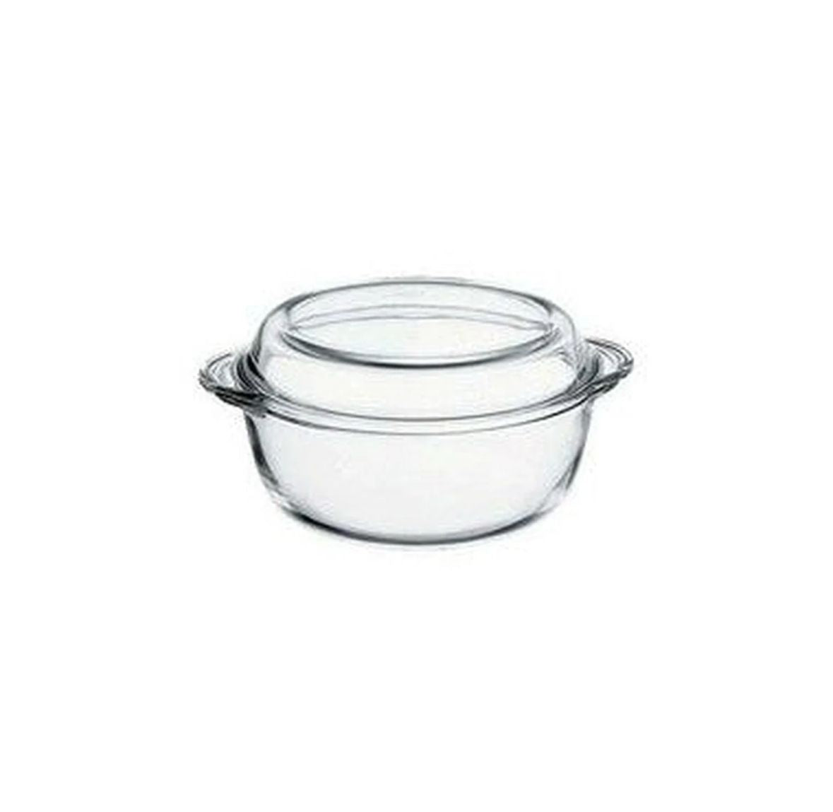 Borcam Glass Serving Dish With Lid