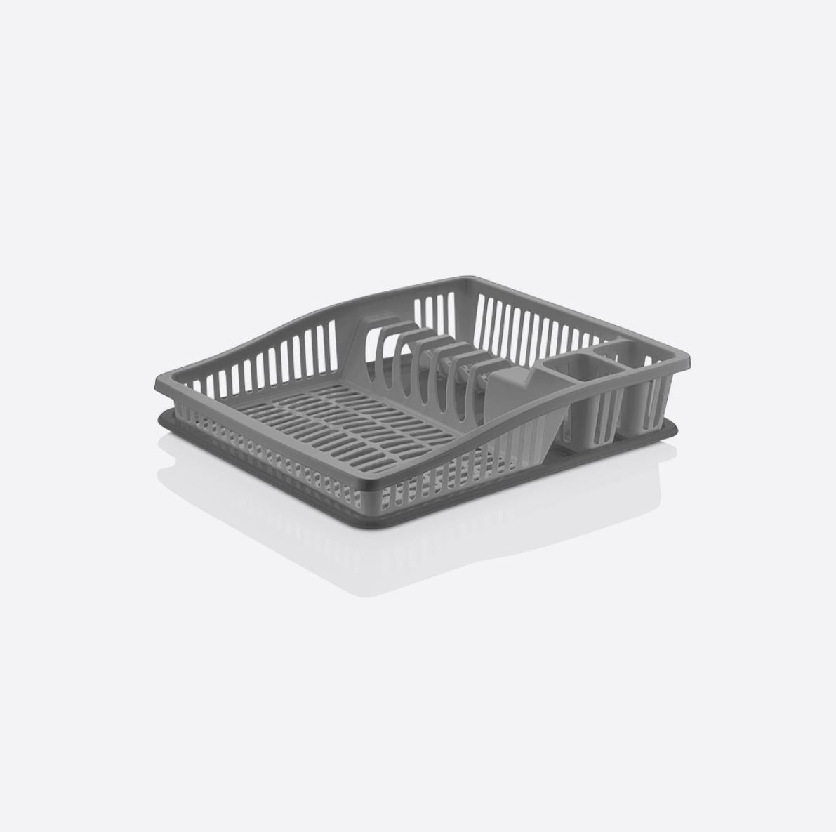 Step Dish Drainer With Tray