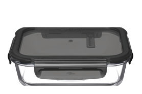 Pasabache Lockable Storage Container with Grey Lid