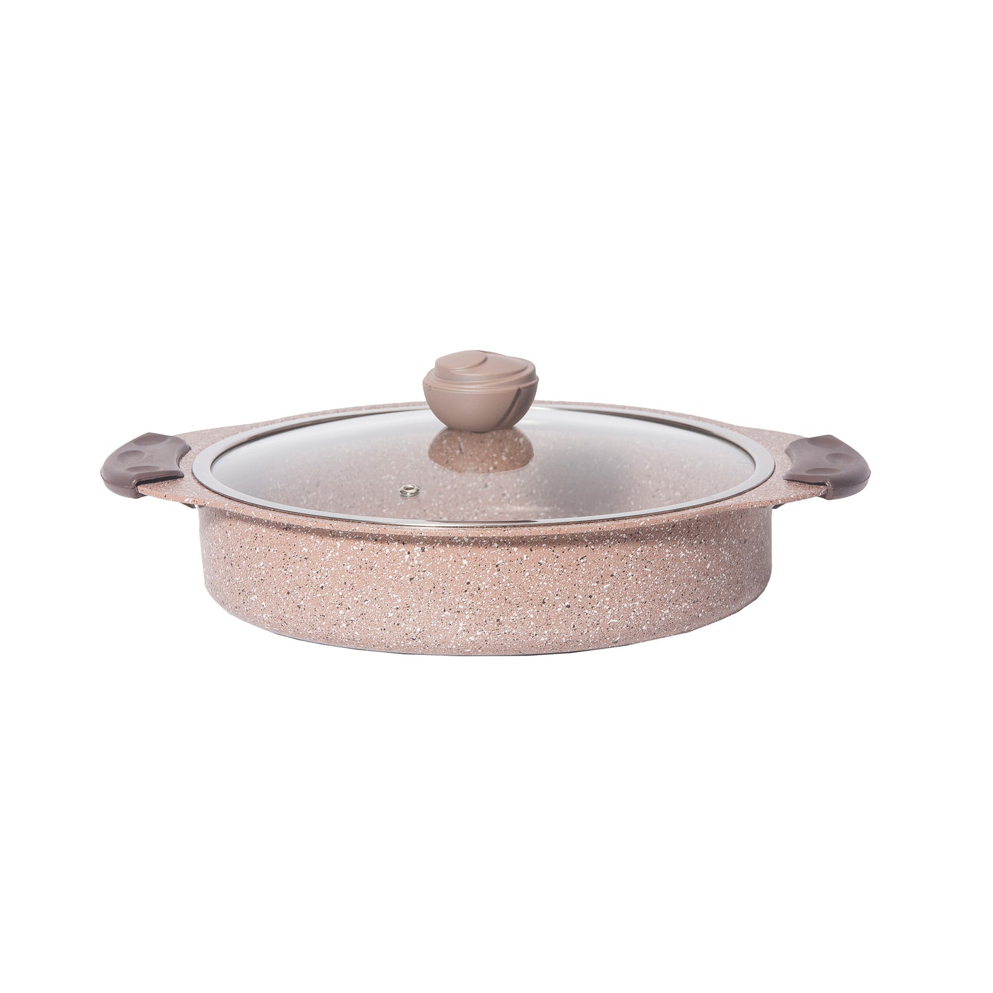 Granite Oven Casserole 28cm - Brown