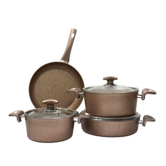 7-Piece OMS Copper Pot Set