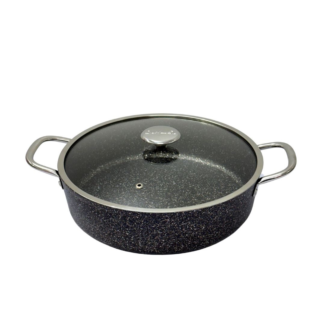 24cm Low Induction Pot – Black