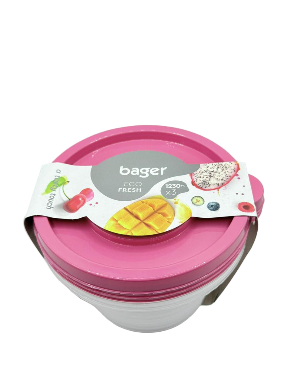 Eco Fresh Round Storage Container Set 3 Piece