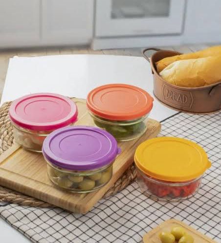 Zuri Hillcap Storage Containers 4 Piece