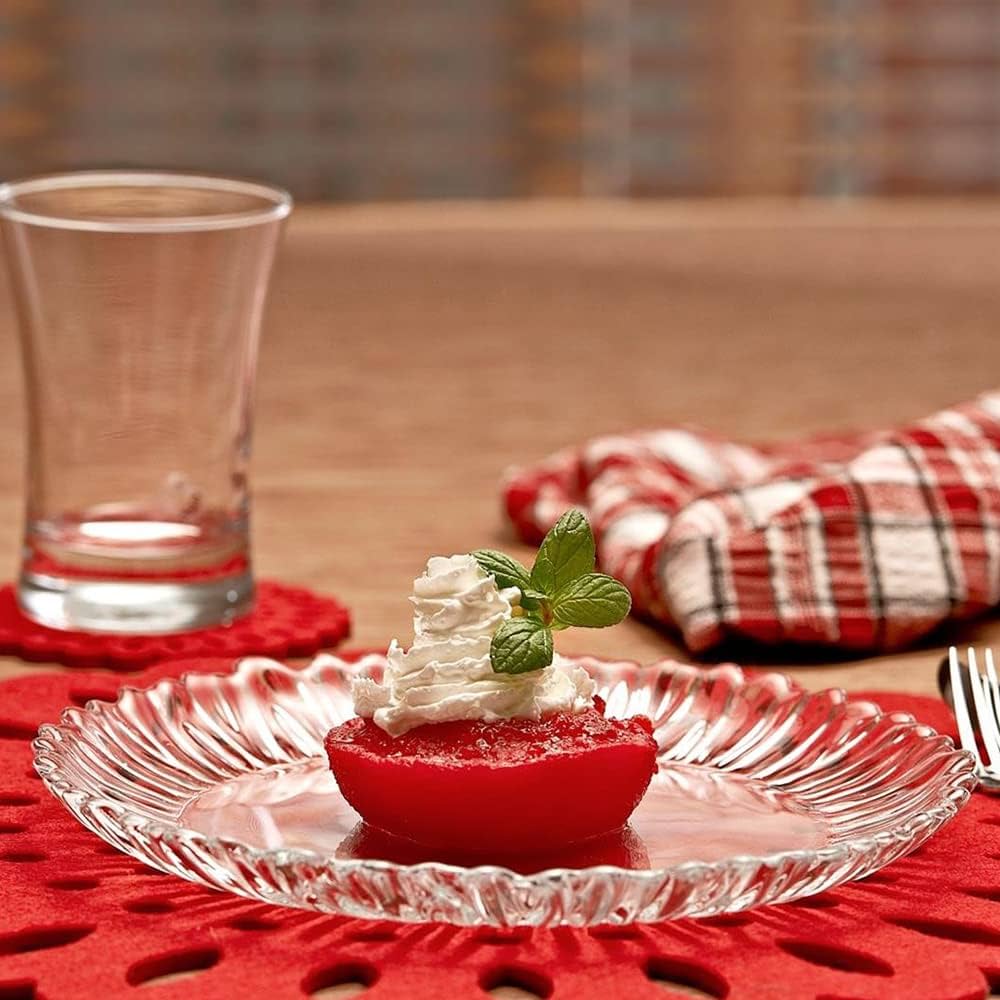 Pasabahce Aurora 6 Piece Dessert Plate