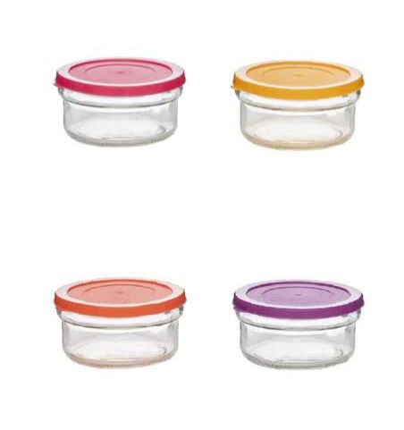 Zuri Hillcap Storage Containers 4 Piece