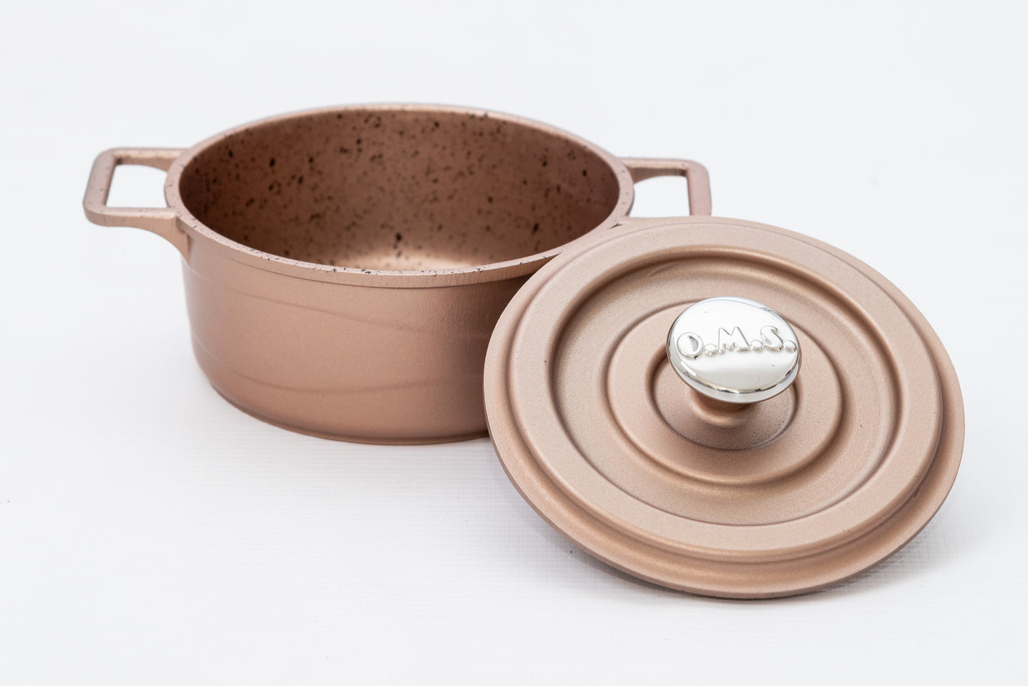 Mini 14cm Granite Deep Pot- Copper