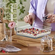 Borcam Square Premium Large Tray 4100ml