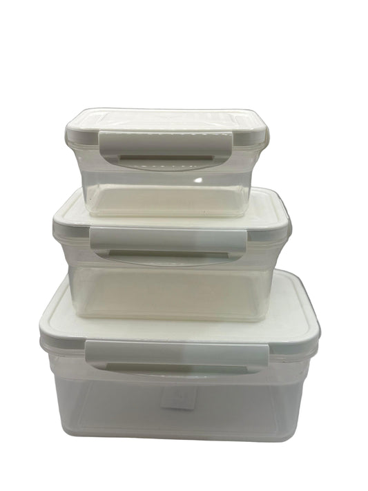 Locked Storage Container Triple Set
