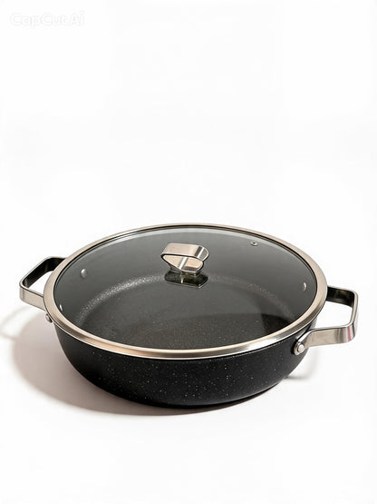 OMS Durastone 28cm Low Casserole Pot