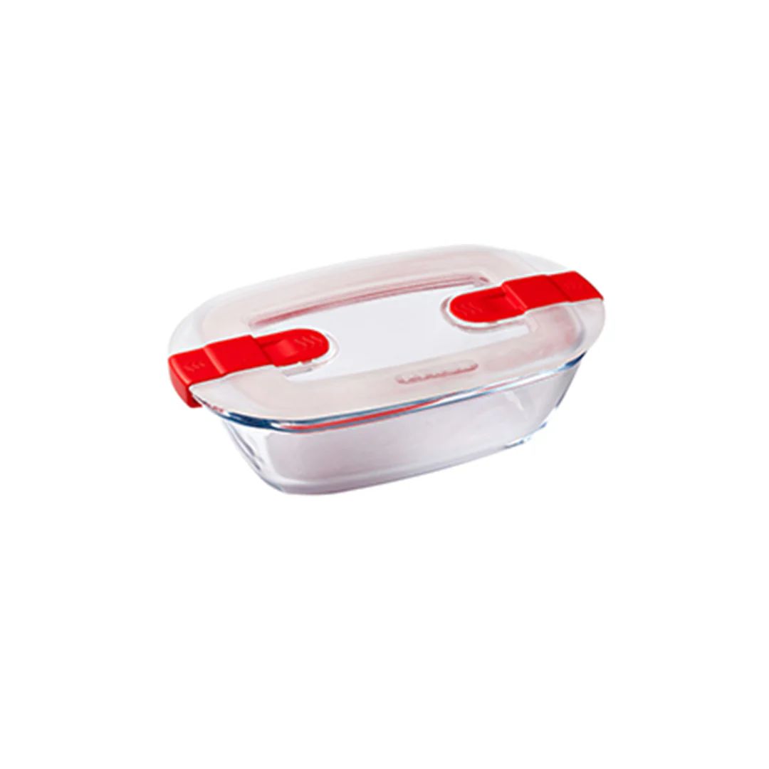 Pyrex Cook & Heat Rectangle Roaster With Lid 4 Litre