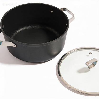 OMS Durastone 26cm Deep Non-Stick Casserole Pot