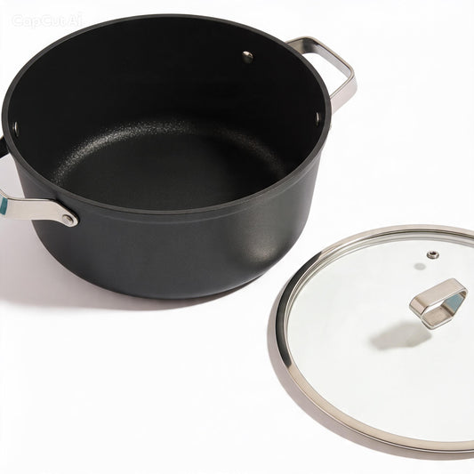 OMS Durastone 26cm Deep Non-Stick Casserole Pot