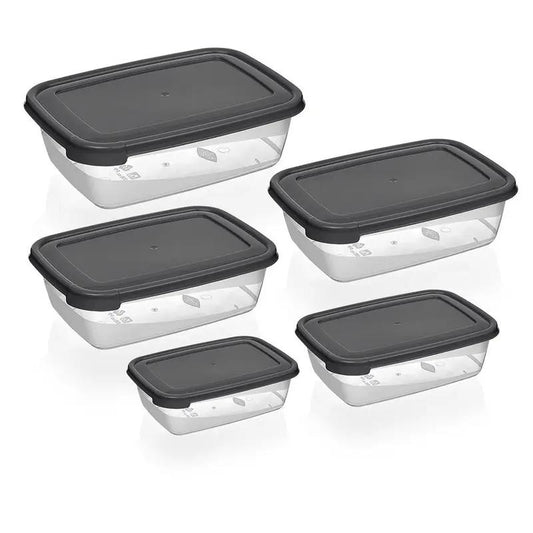 Cook Keep Rectangular Storage Container Set 5 pcs