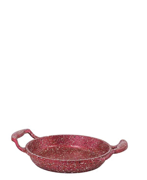 Granite 18cm Egg Pan- Red