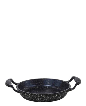 Granite 20cm  Egg Pan - Black