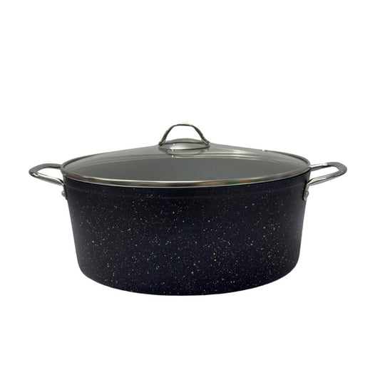 36cm Deep Black Pot