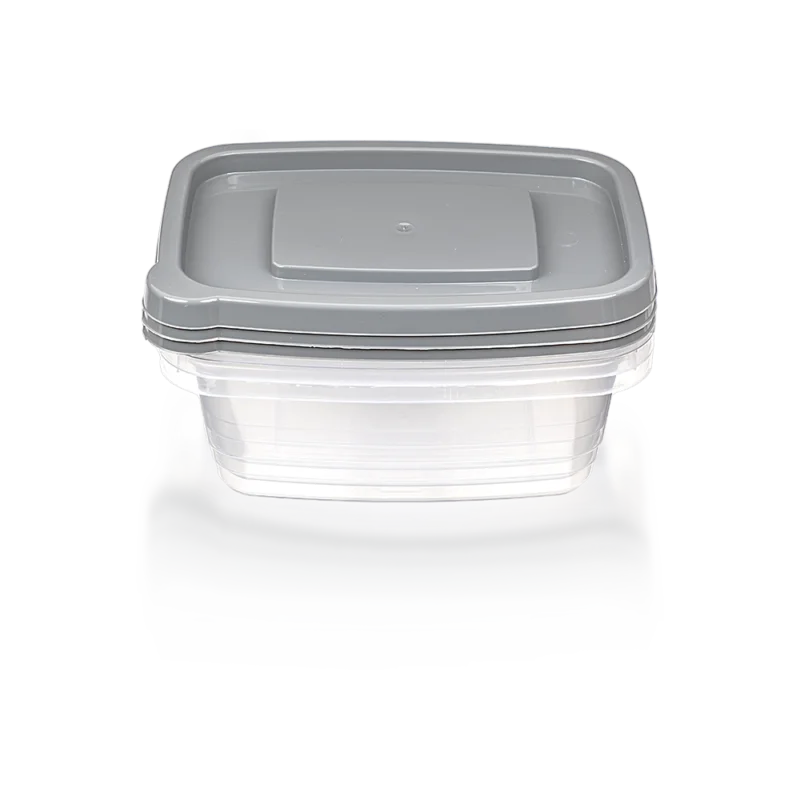 Eco-Fresh Rectangular Storage Container 3 × 1130 ml