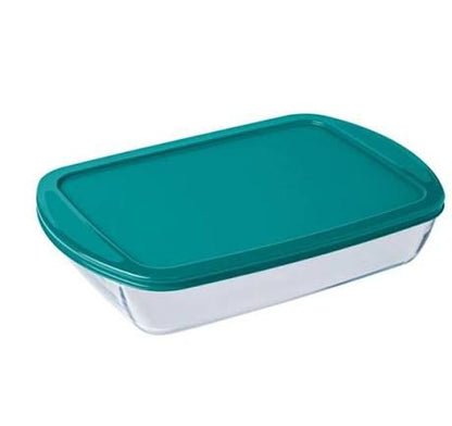 Pyrex Rectangle Cook & Store Shallow Rectangular Dish 1.6 Litre