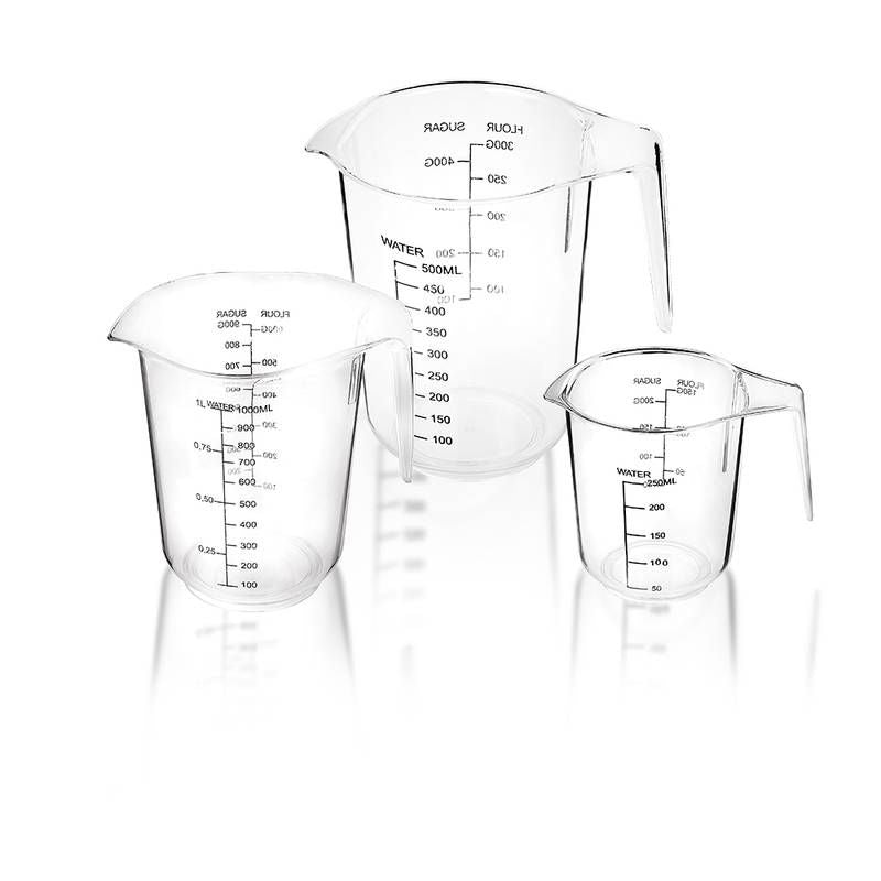 Aqua Measuring Jug Set 3 Piece