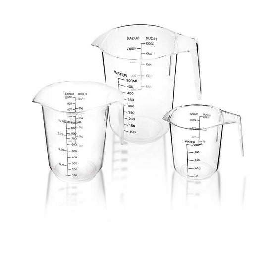 Aqua Measuring Jug Set 3 Piece