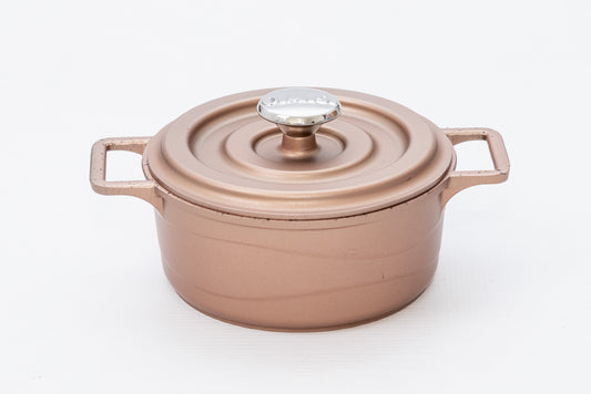 Mini 14cm Granite Deep Pot- Copper