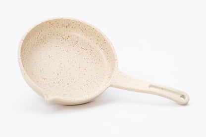 Mini 14cm Granite Cast Frying Pan - Ivory