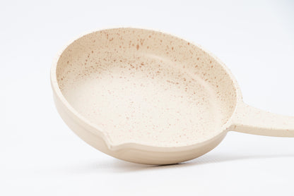 Mini 14cm Granite Cast Frying Pan - Ivory